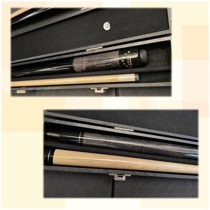 【アダム】ビリヤードキュー MA-3C/MA-1C ケース付き