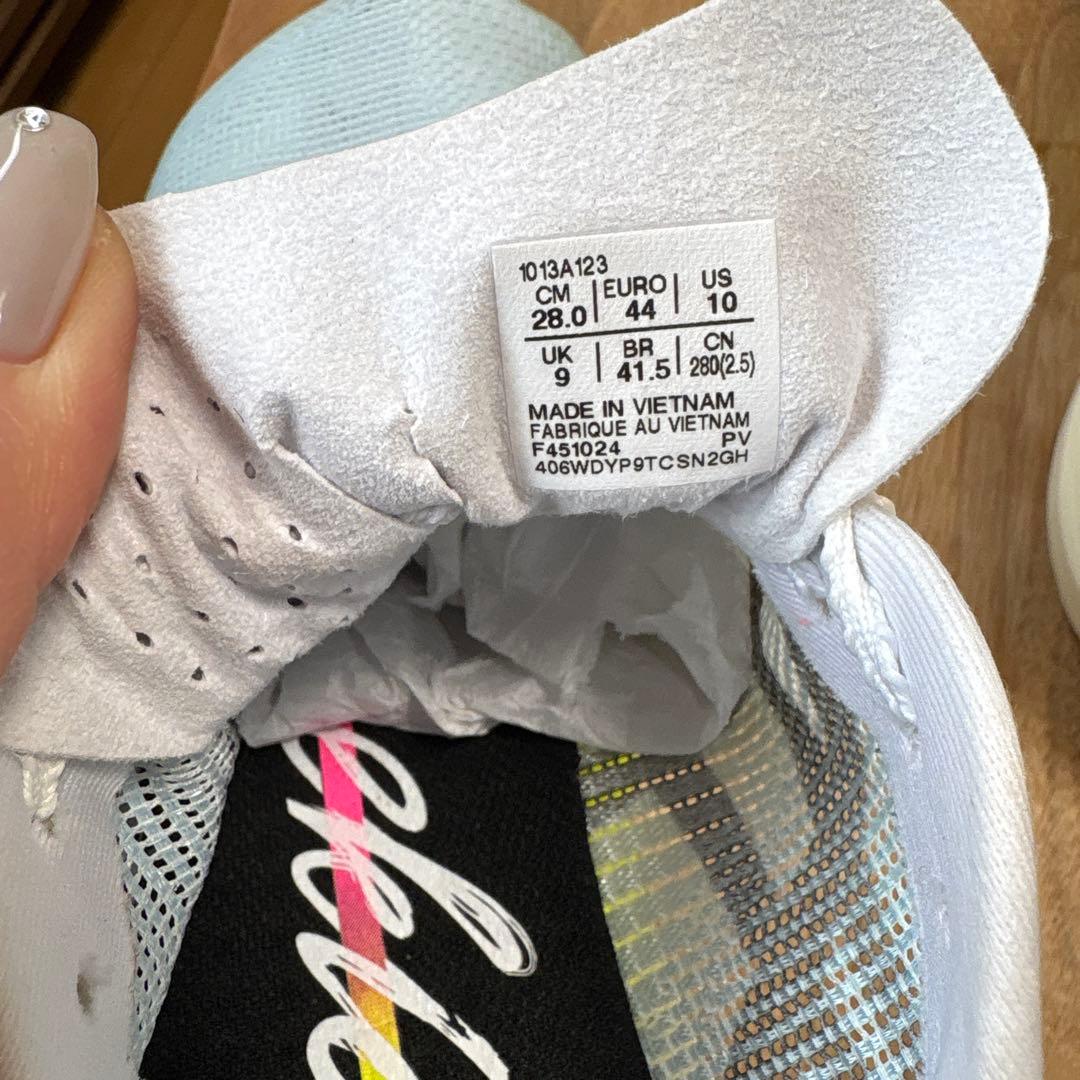 室内試し履きのみアシックス メタスピードスカイパリ 28cm