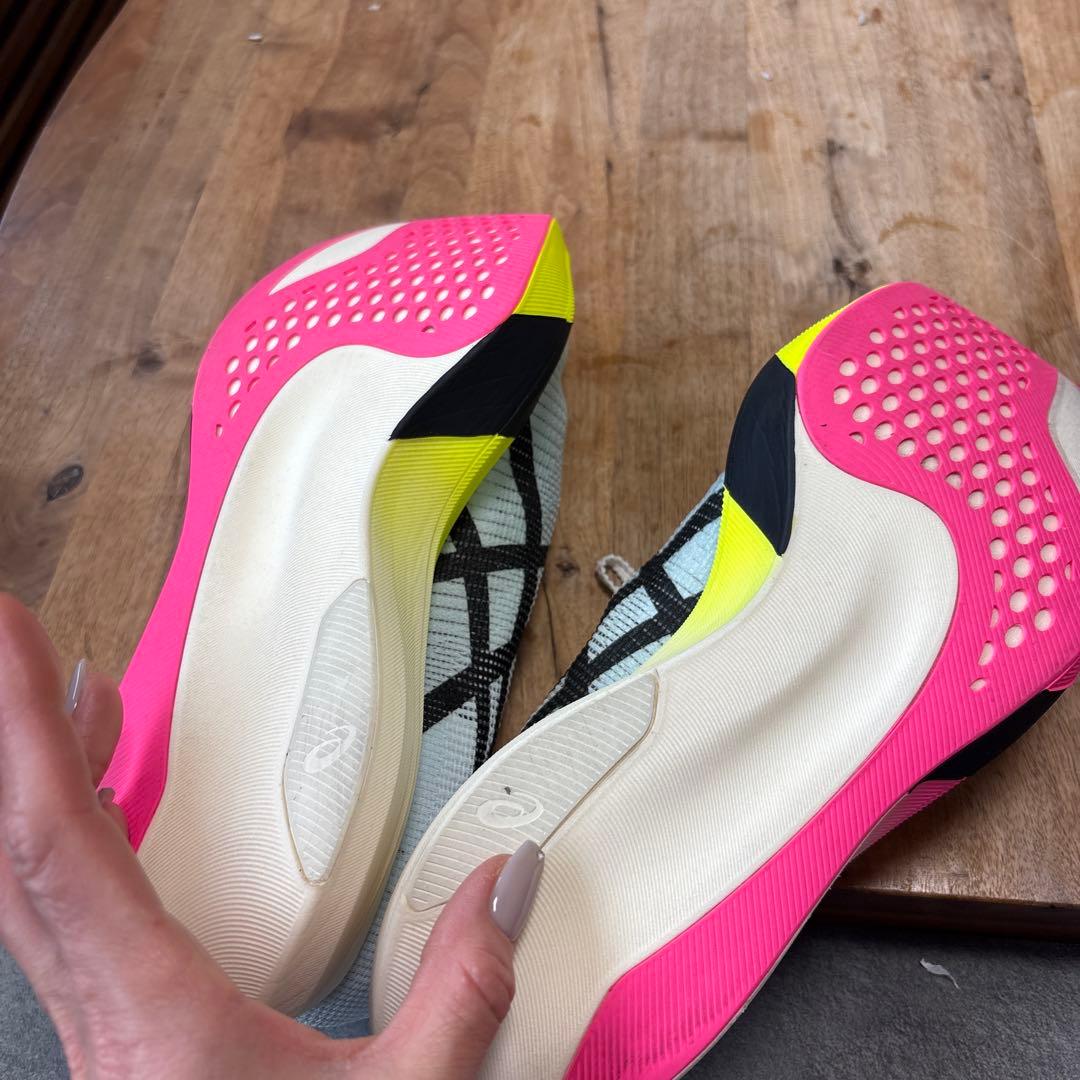 室内試し履きのみアシックス メタスピードスカイパリ 28cm