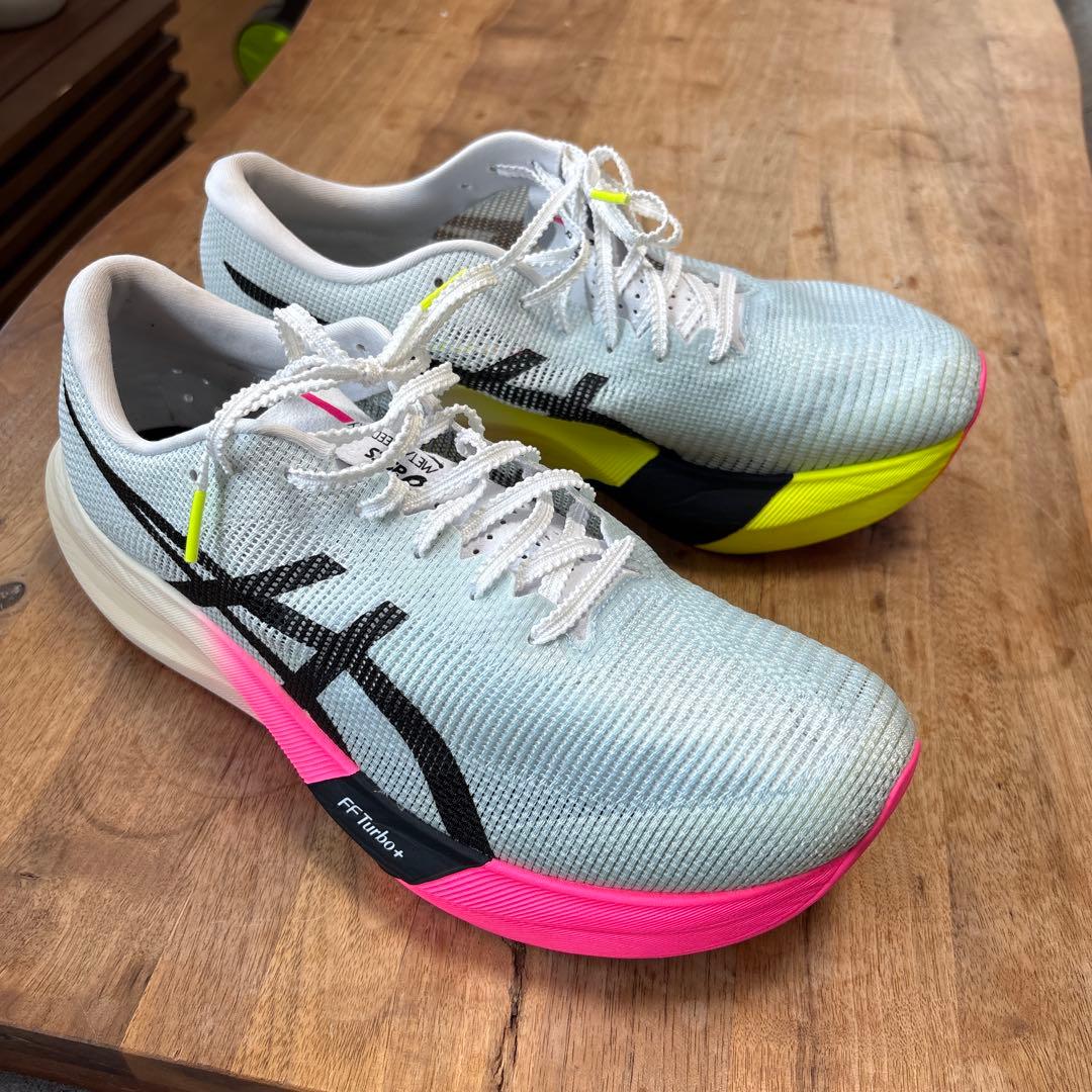 室内試し履きのみアシックス メタスピードスカイパリ 28cm