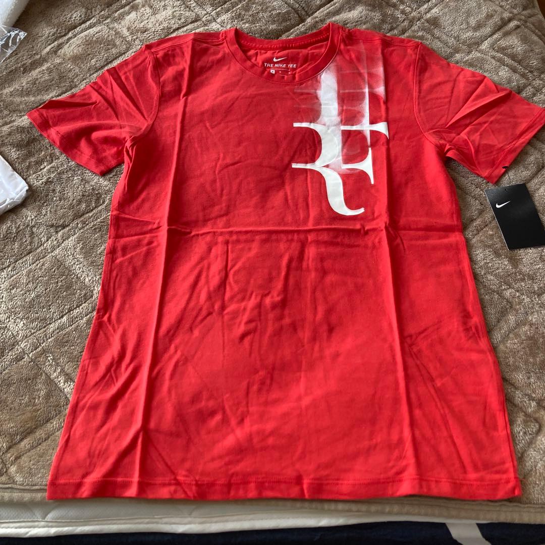 Nike 赤 ロジャーフェデラー 半袖 Tシャツ
