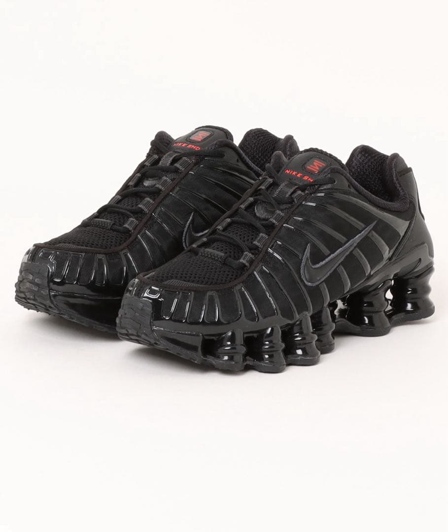 Nike Shox TLブラック 23cm