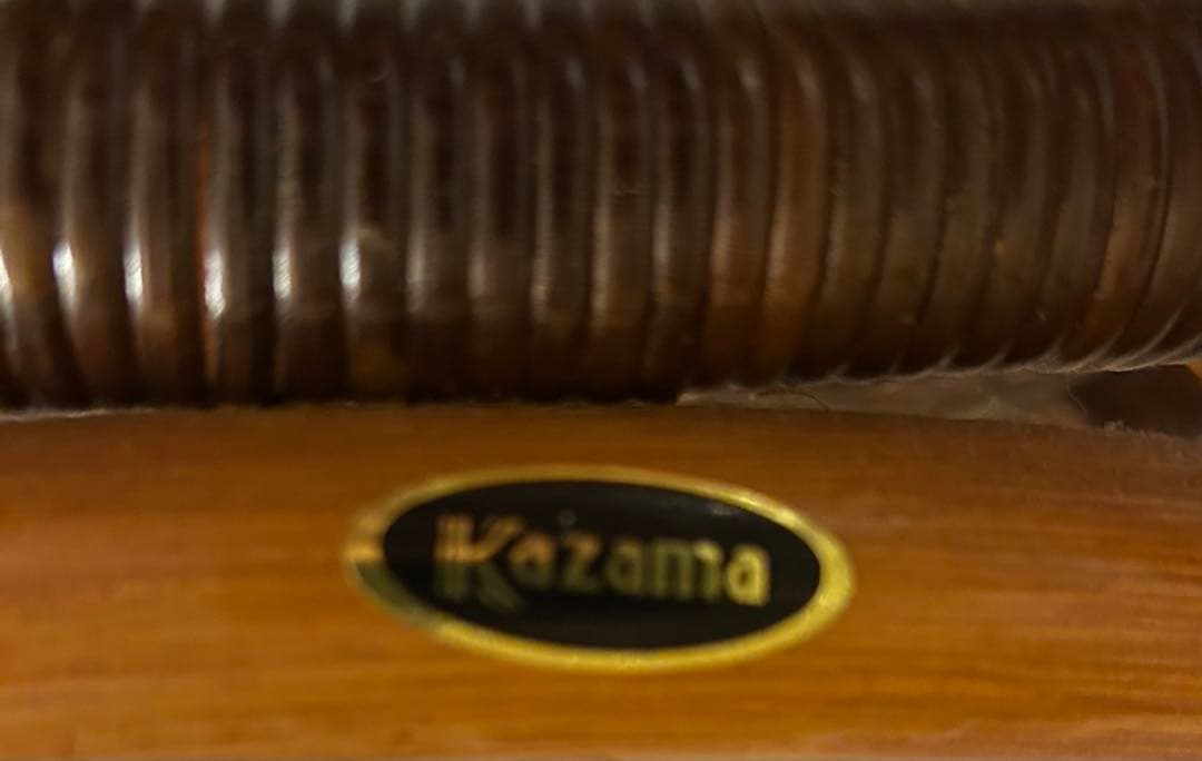 masao7＊KAZAMA＊　アームチェア　籐家具　ラタン