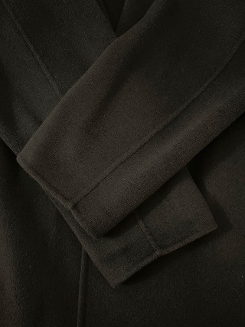 Plage♡ハミルトンコート_ストール付き_グレー