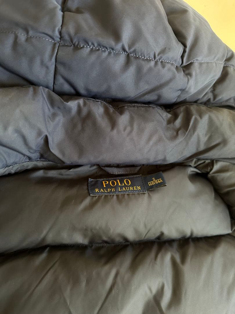 ⭐️Polo Ralph Lauren⭐️フード付きダウンベスト ネイビー