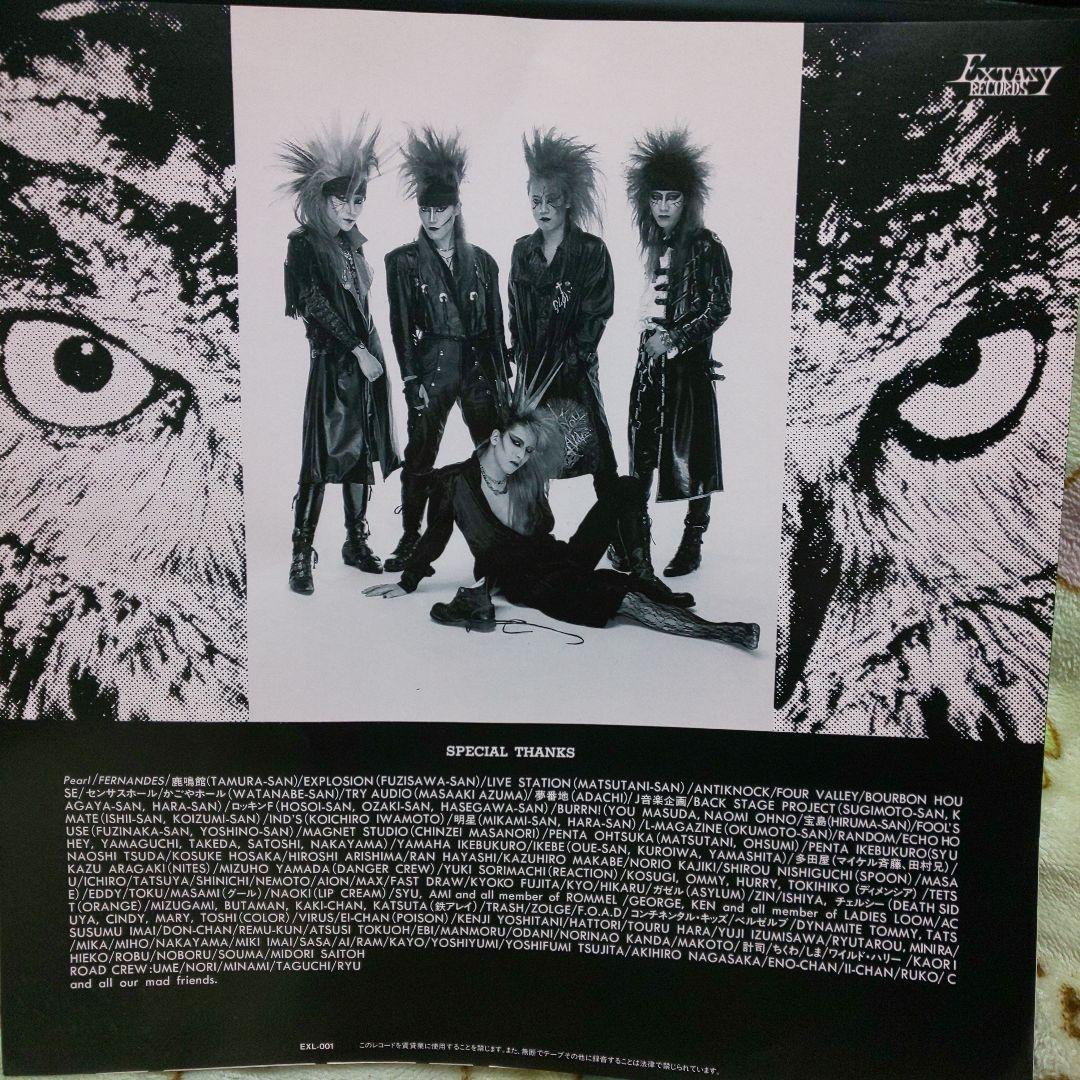 X VANISHING VISION LP レコード X JAPAN