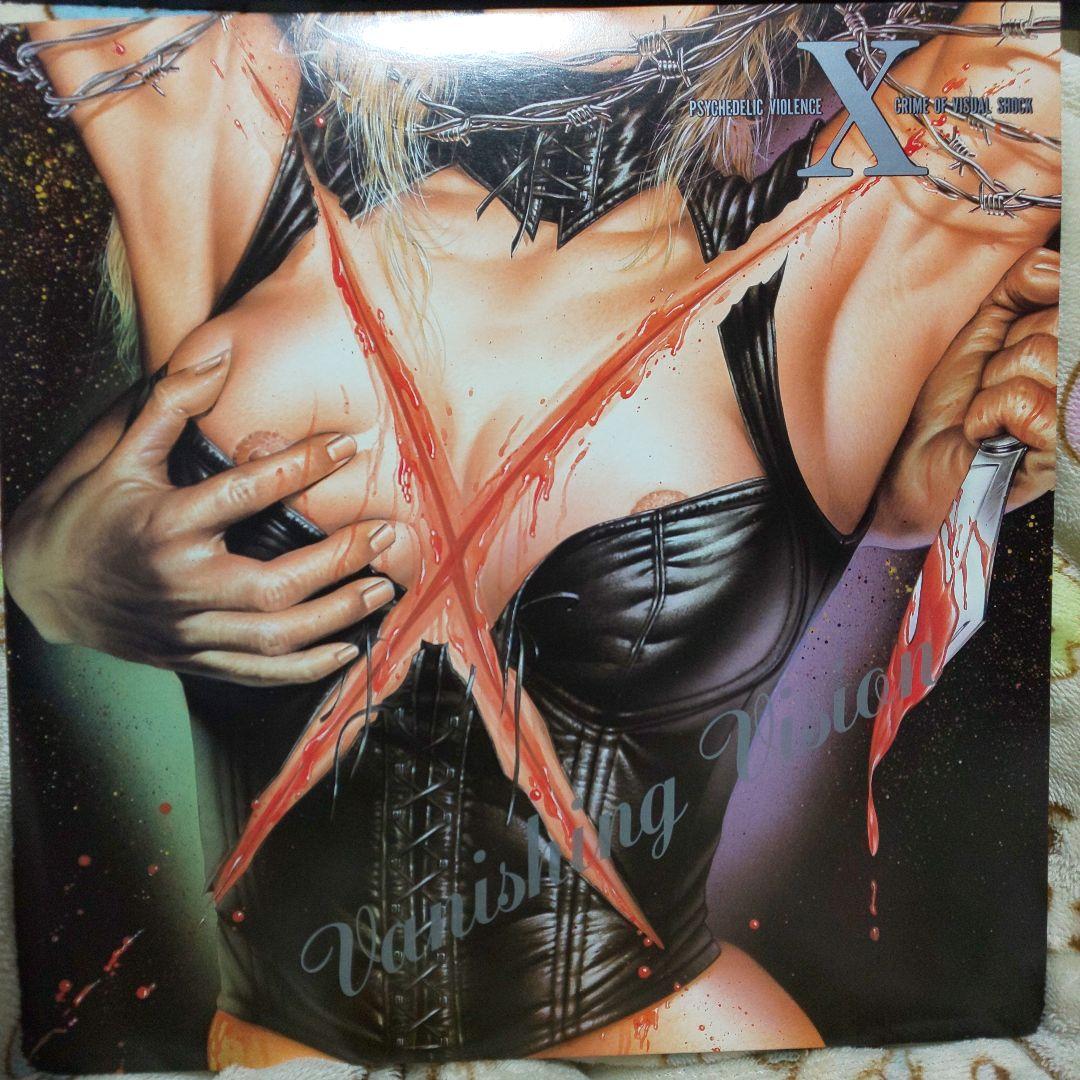 X VANISHING VISION LP レコード X JAPAN