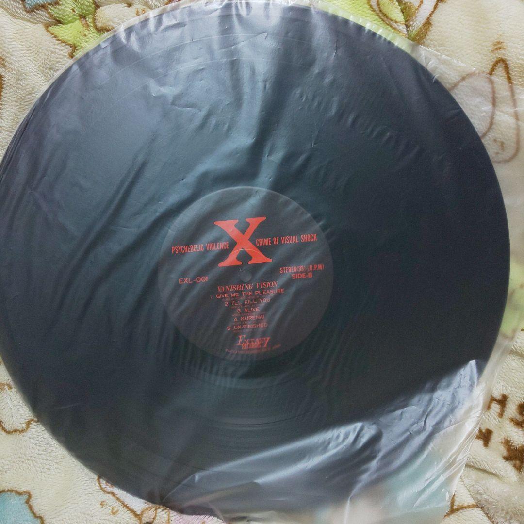 X VANISHING VISION LP レコード X JAPAN