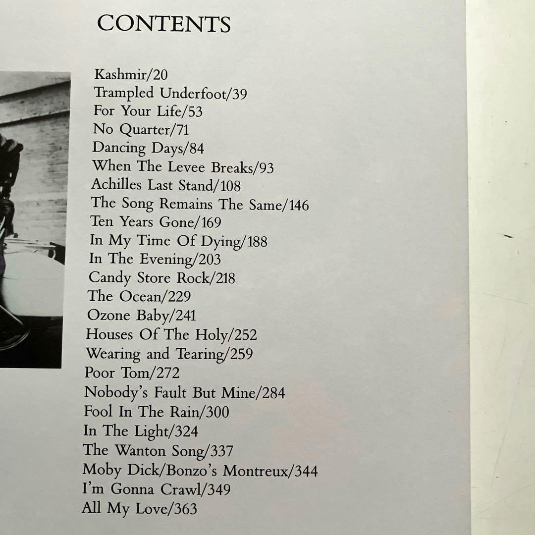 LED ZEPPELIN 2-Volume Set 楽譜本