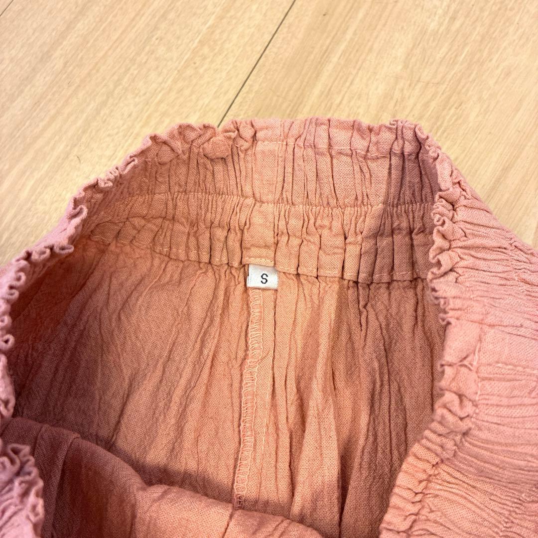 ヂェン先生の日常着 定価1.5万 バルーンパンツ スリム ピンク