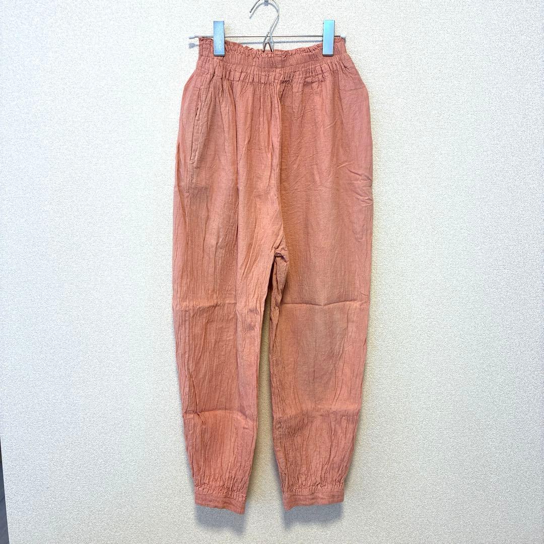 ヂェン先生の日常着 定価1.5万 バルーンパンツ スリム ピンク