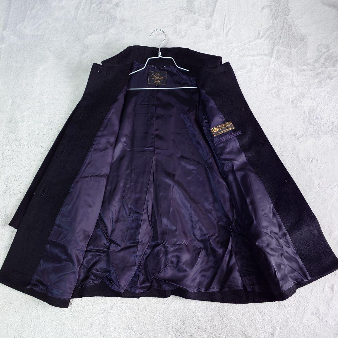 23区 ヘリテージ ショートコート ロロピアーナ ブラック 黒　40サイズ