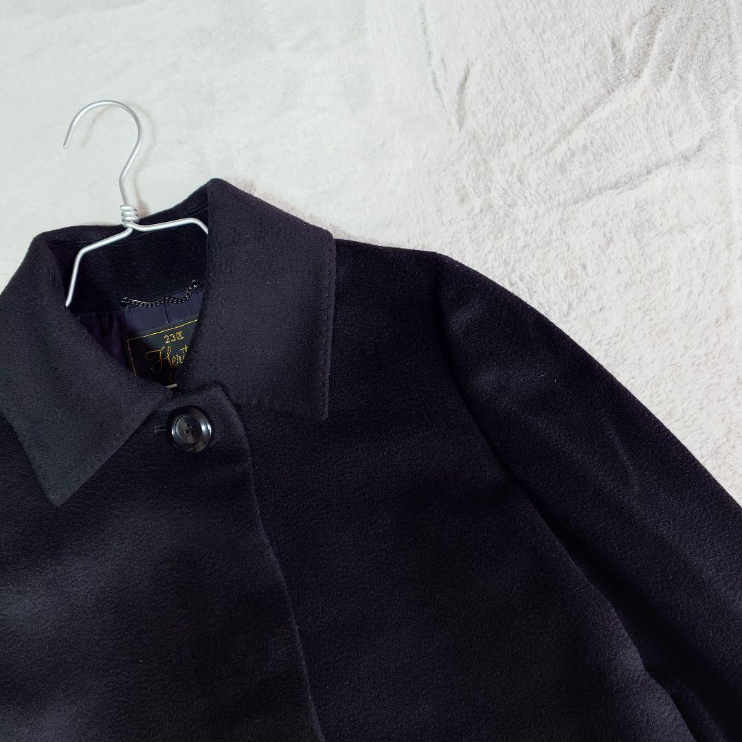 23区 ヘリテージ ショートコート ロロピアーナ ブラック 黒　40サイズ