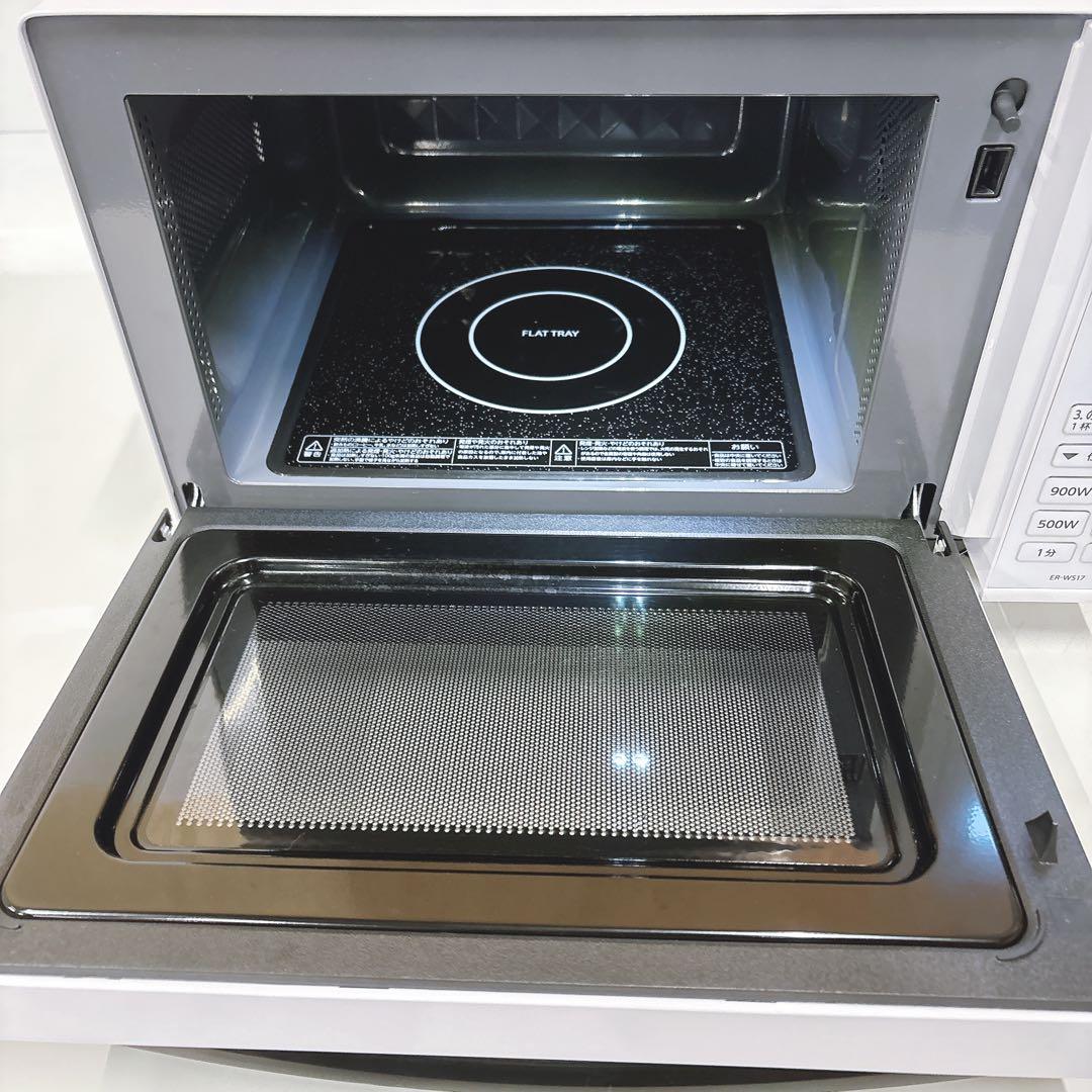 6東芝2023年製 ハイパワー電子レンジ フラットすぐ温まる！