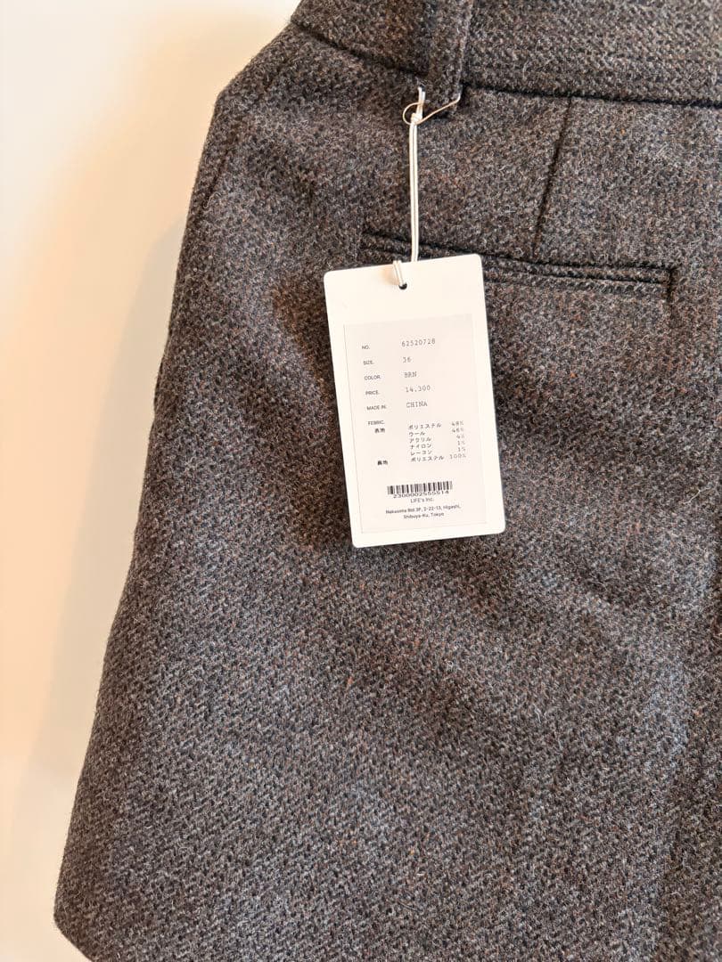 アンヌークHerringbone Short Pants 36