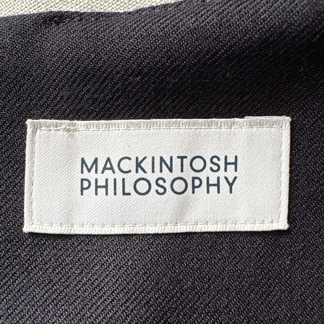 MACKINTOSH PHILOSOPHY ジャンパースカート　ウール　ネイビー