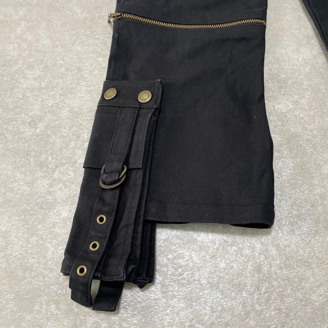 パンツ BLACK PEACE NOW gimmick pants