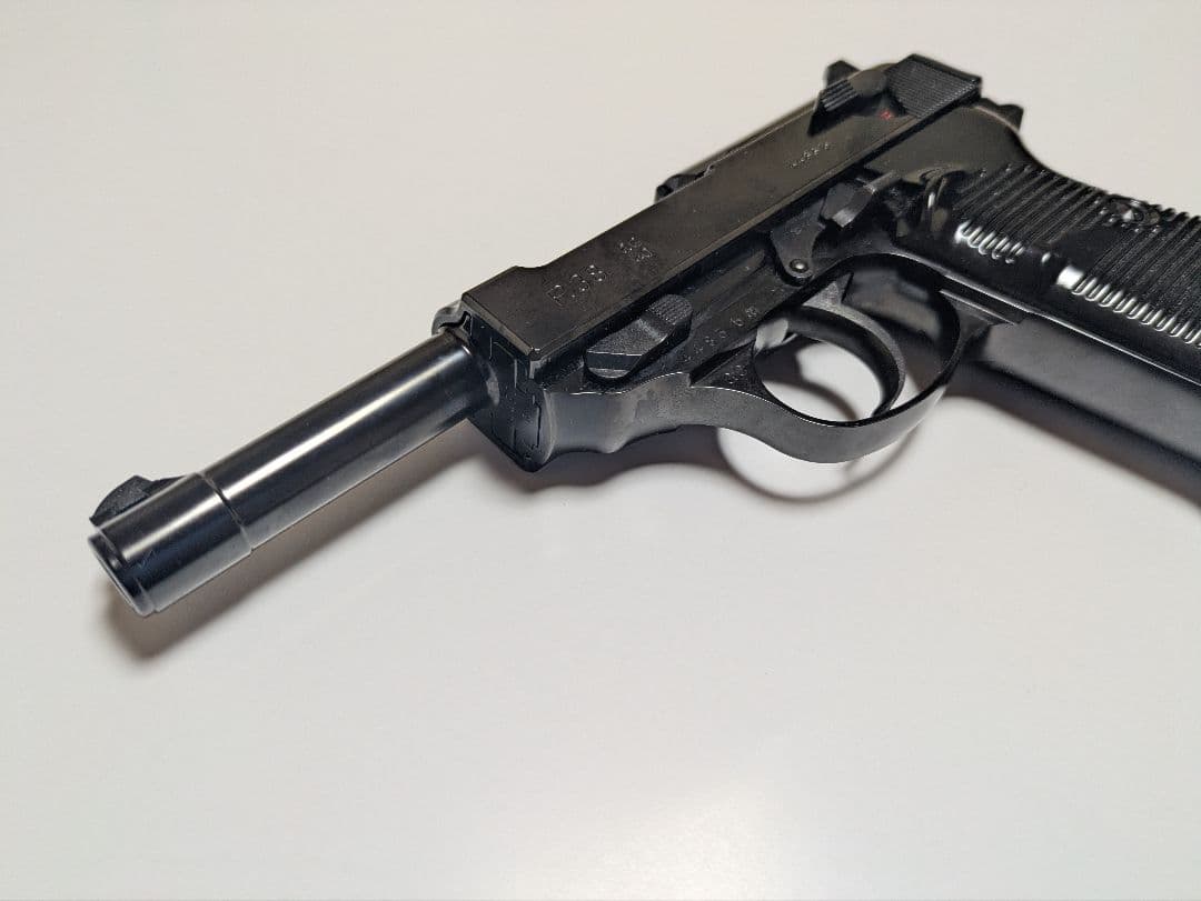 【ガスブロ】マルシン P38 ブラックメタル