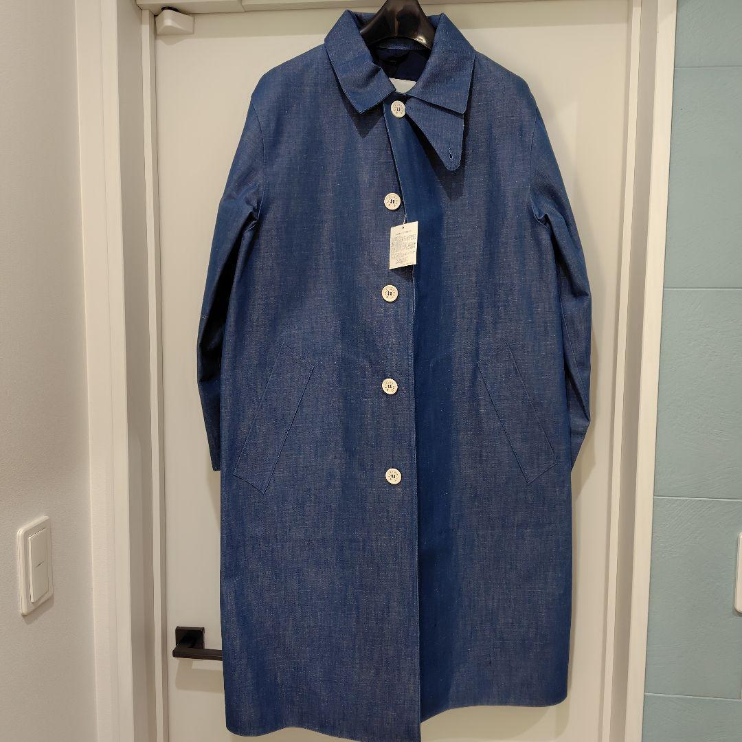 MACKINTOSH ×HYKE デニムゴム引きコート