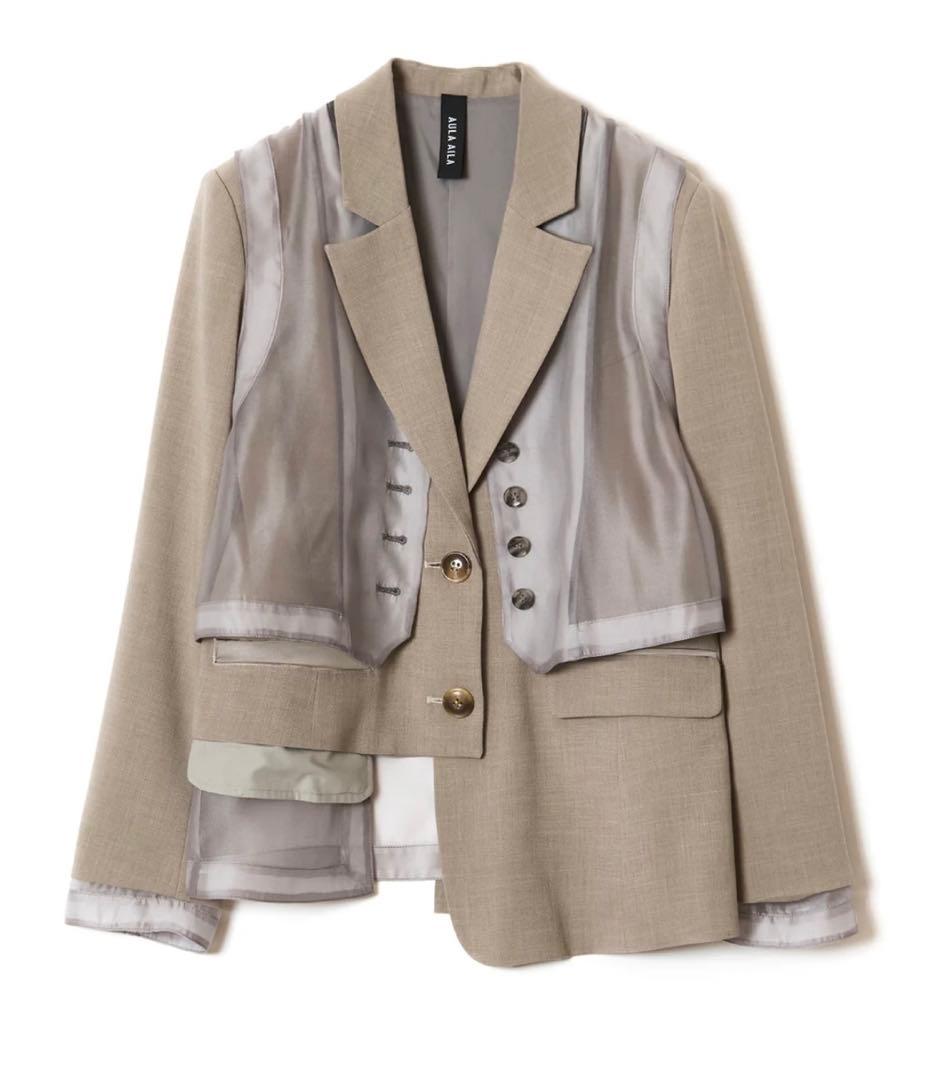 新品！AULA AILA 4WAYジャケット・ハーネスサロペット(セットアップ)