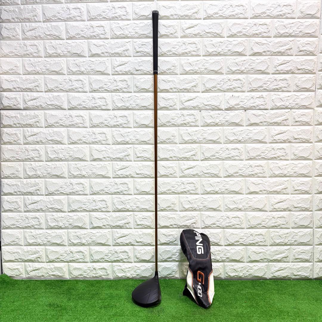 未使用に近い　PING G400 ドライバー　カバー付き　ALTA J CB R