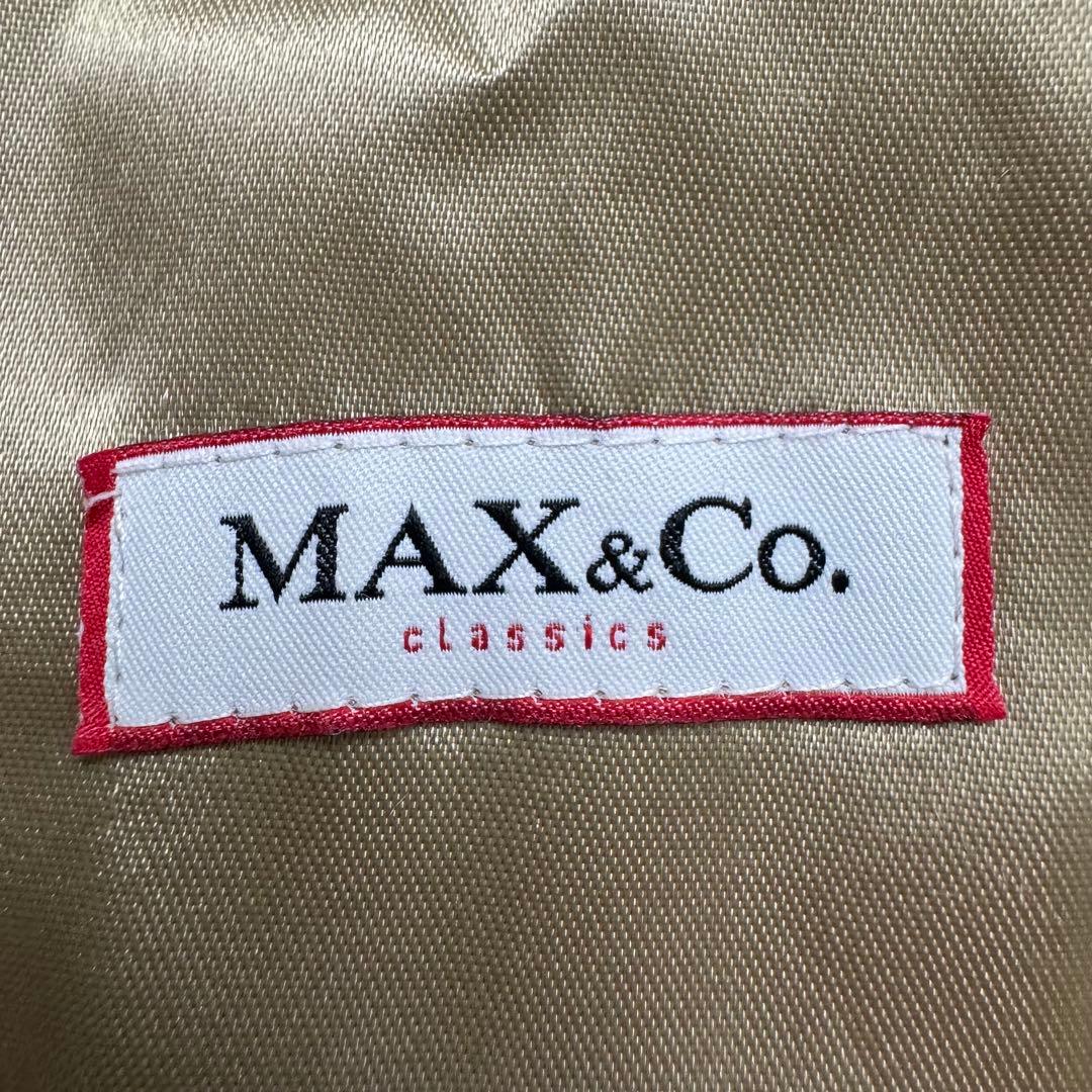 【タグ付き未使用】MAX&CO. ロングコート ベージュ サイズ40