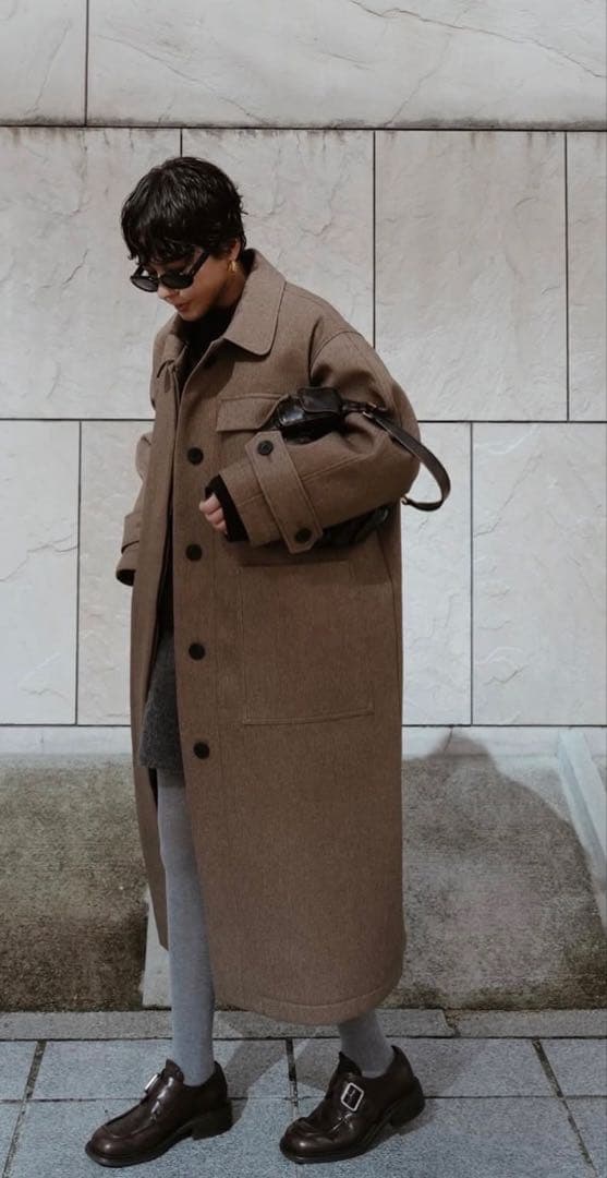 マチャット　今期2025AW ボンディングオーバーコート