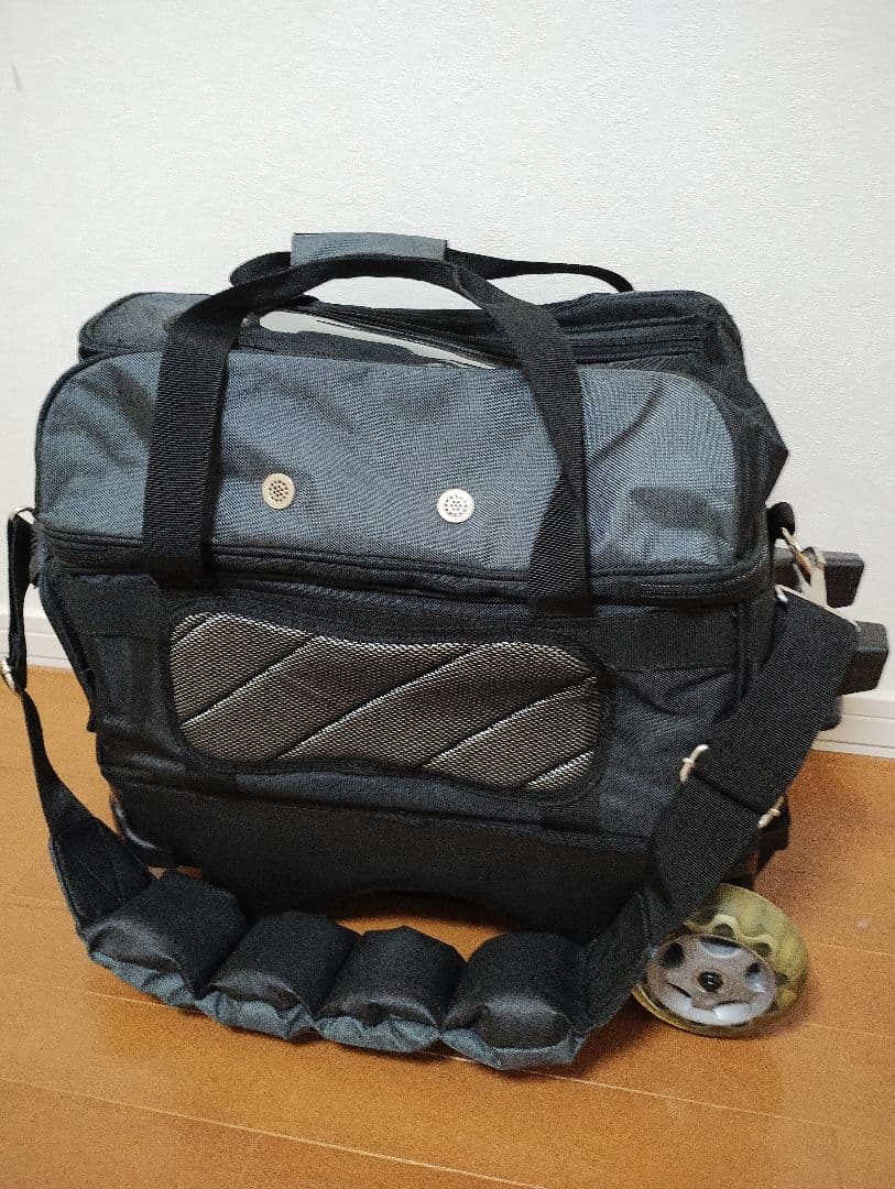 PRO-AM ボウリング用バッグ キャスター付き ABSとマイボール15ポンド