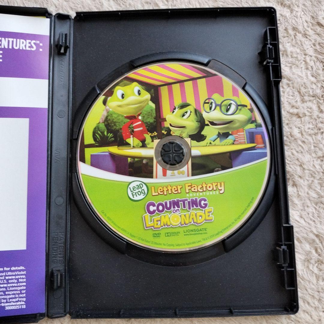 Leap Frog DVD12枚　アルファベットカード付き