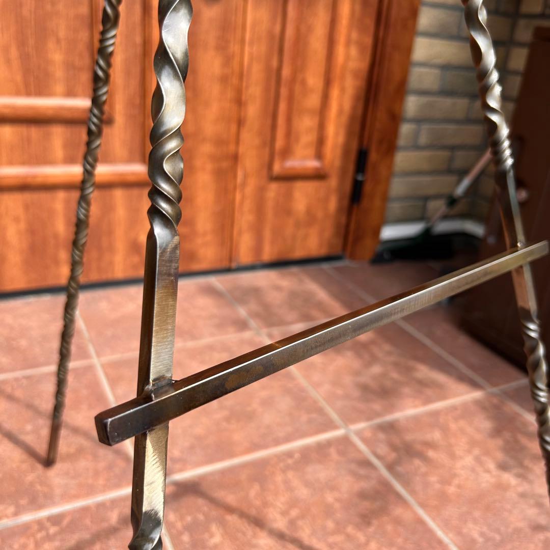 ショップ看板スタンド　マルシェ看板スタンド　アイアン看板スタンド　什器