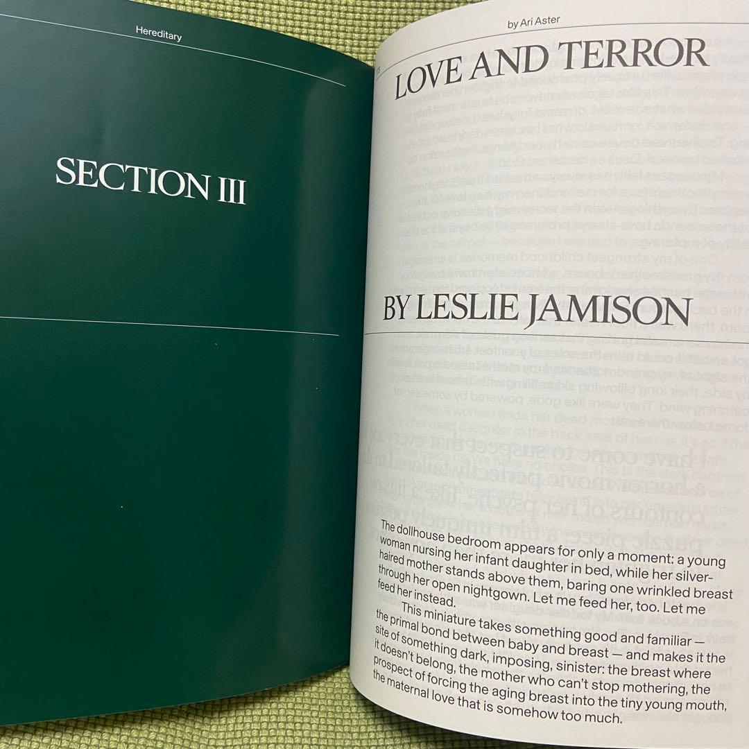 Hereditary Screenplay Book A24 ぱぴこ様用