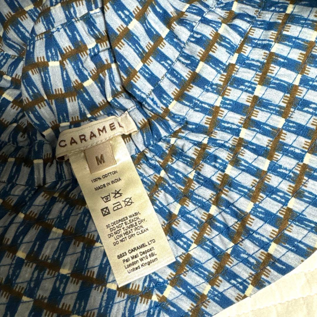 【CARAMEL】3y 水色ワンピース