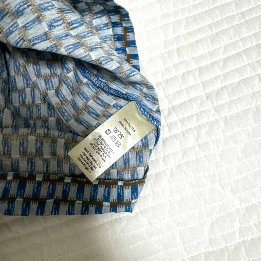 【CARAMEL】3y 水色ワンピース