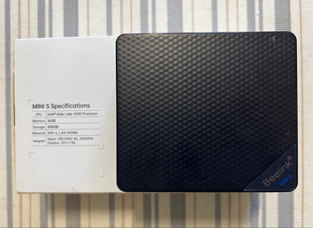 ミニPC Beelink MINI S12 Pro N100 /16GB /512GB