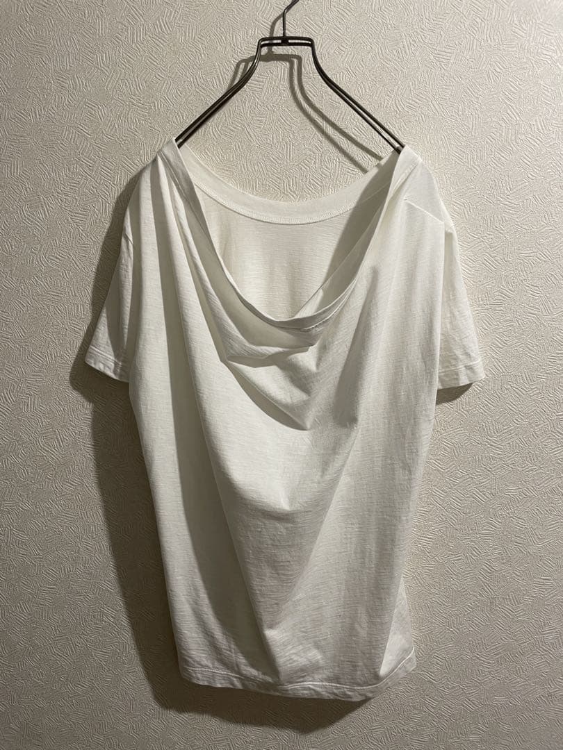 イタリア製 Martin Margiela バック ドレープ カットソー