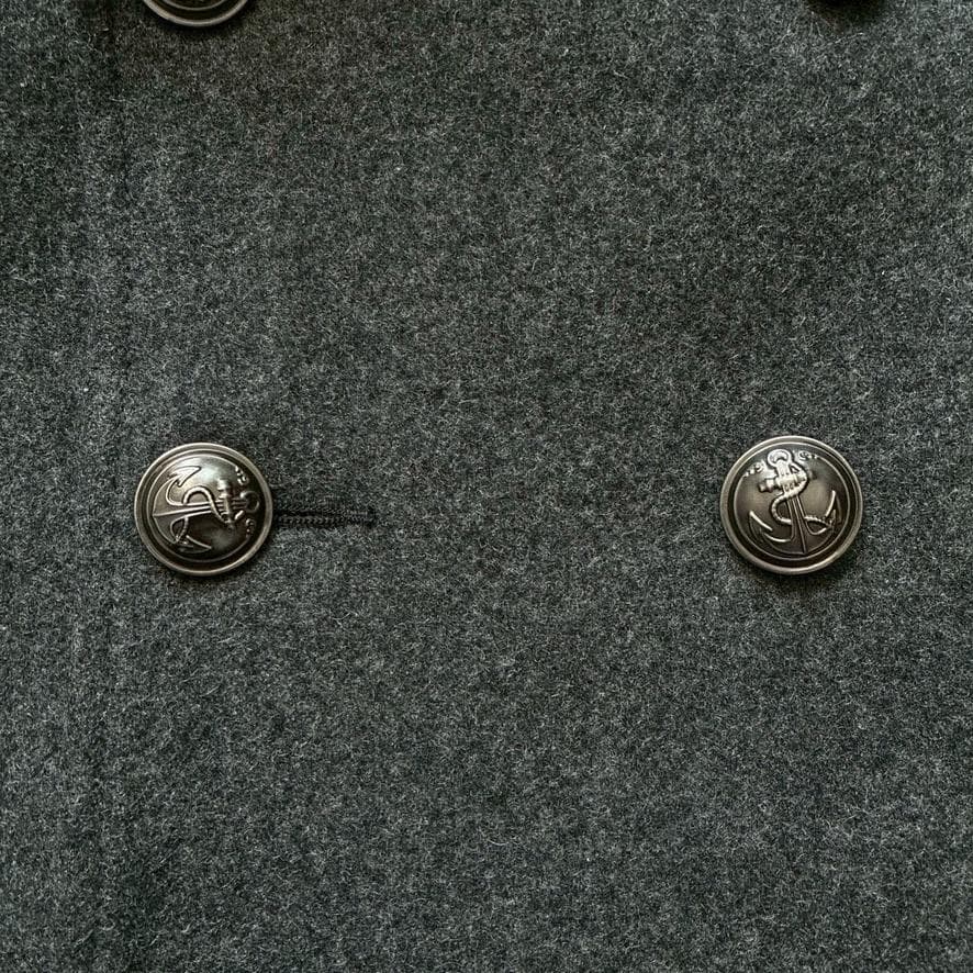 Ｔ*ｒ様 【希少】PPFM ウールピーコート ナポレオンジャケット S グレー