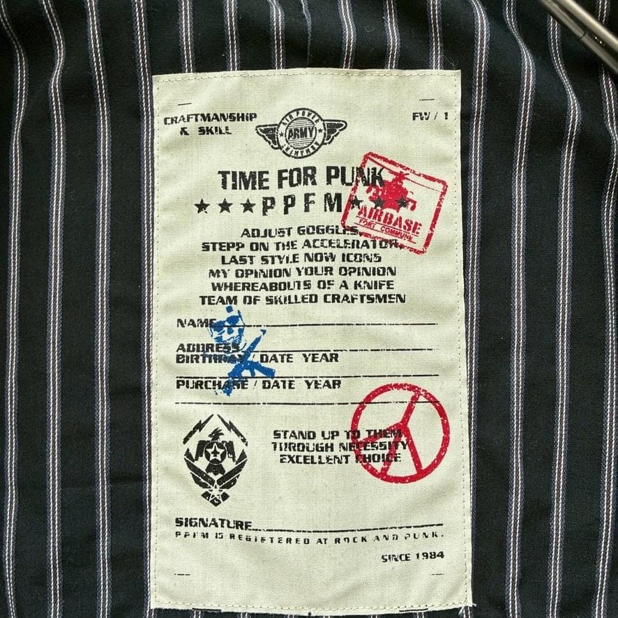 Ｔ*ｒ様 【希少】PPFM ウールピーコート ナポレオンジャケット S グレー