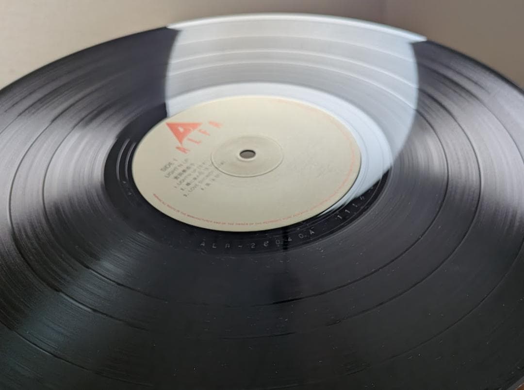 美品 見本盤 帯付オリジナルLP 吉田美奈子 LIGHT'N UP レコード