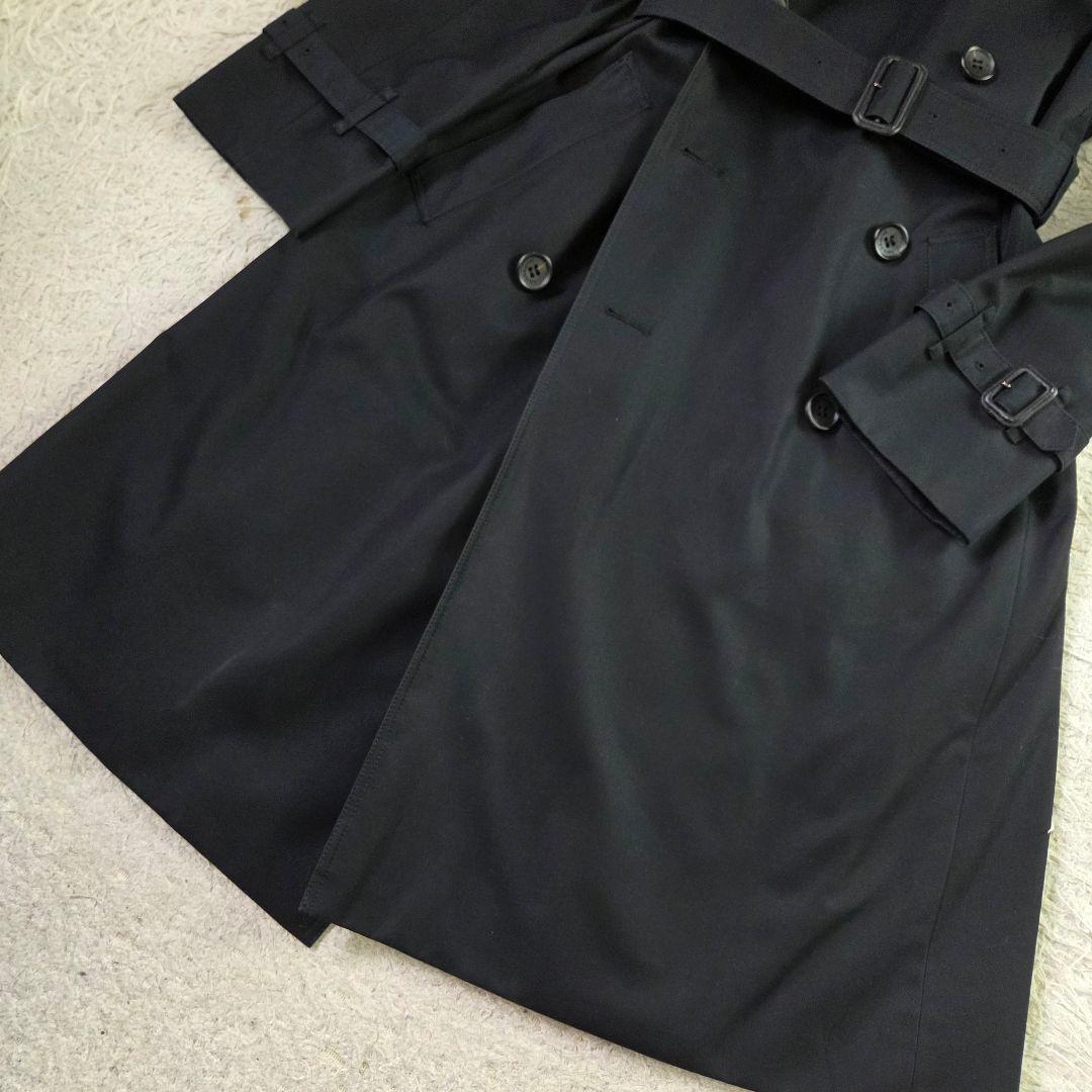 極美品 バーバリー トレンチコート ノバチェック ライナー ブラック 38 M