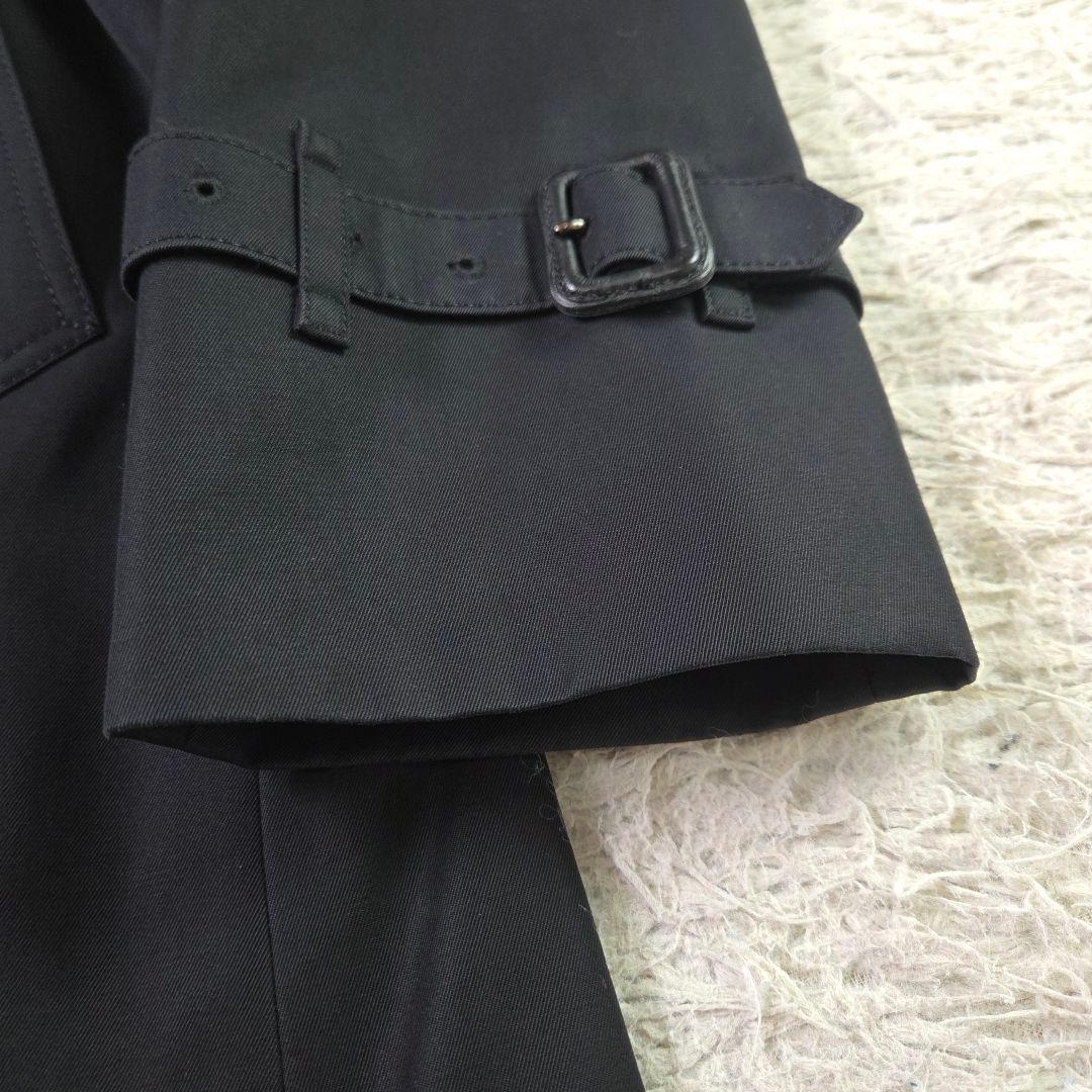 極美品 バーバリー トレンチコート ノバチェック ライナー ブラック 38 M