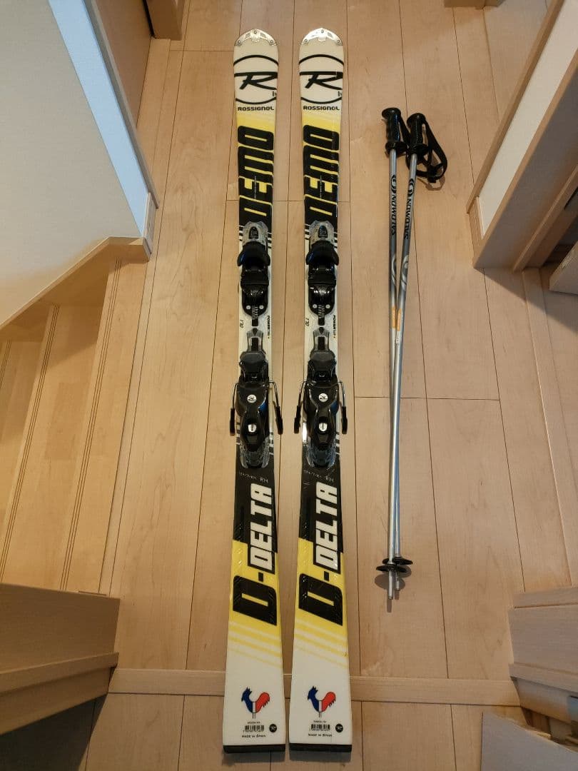 ROSSIGNOL DEMO スキーセット ストック付