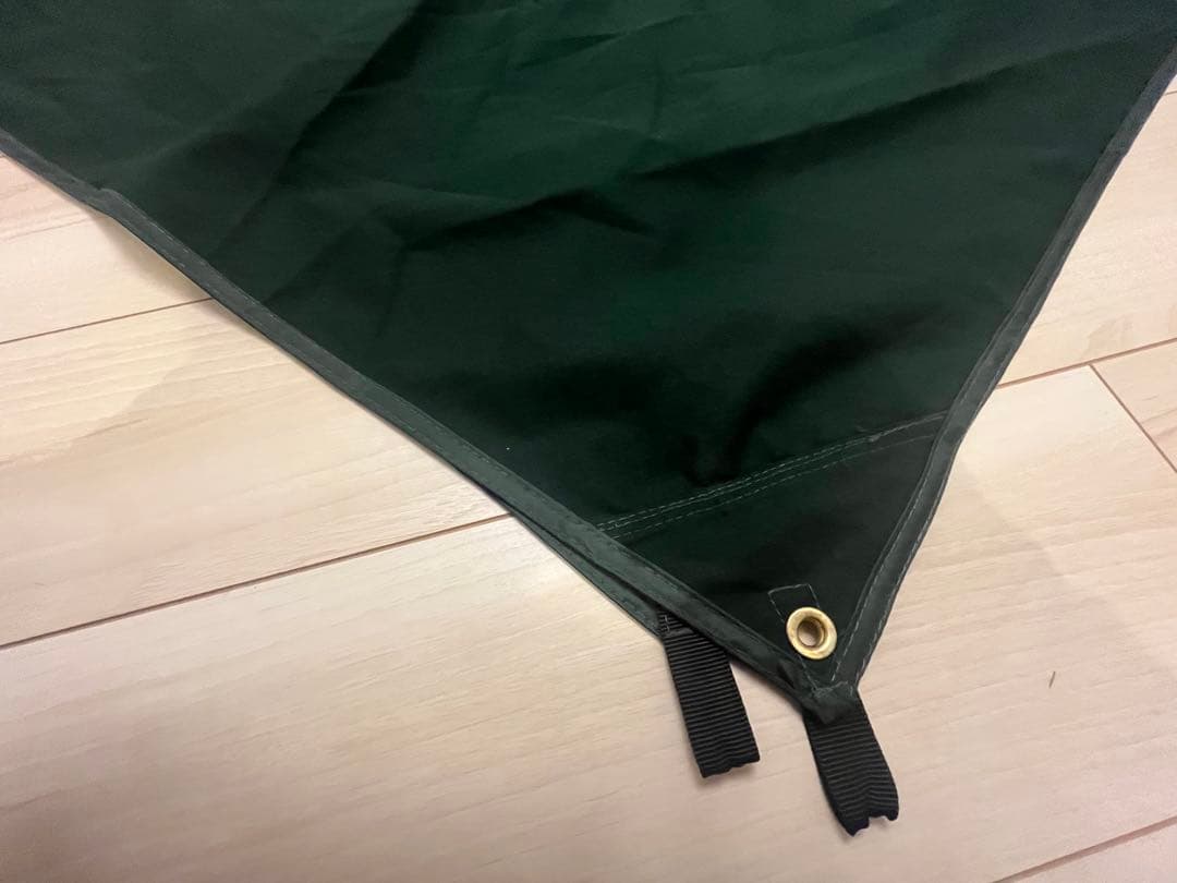 美品【 ワークマン 】高撥水TCタープ 450×450 workman キャンプ