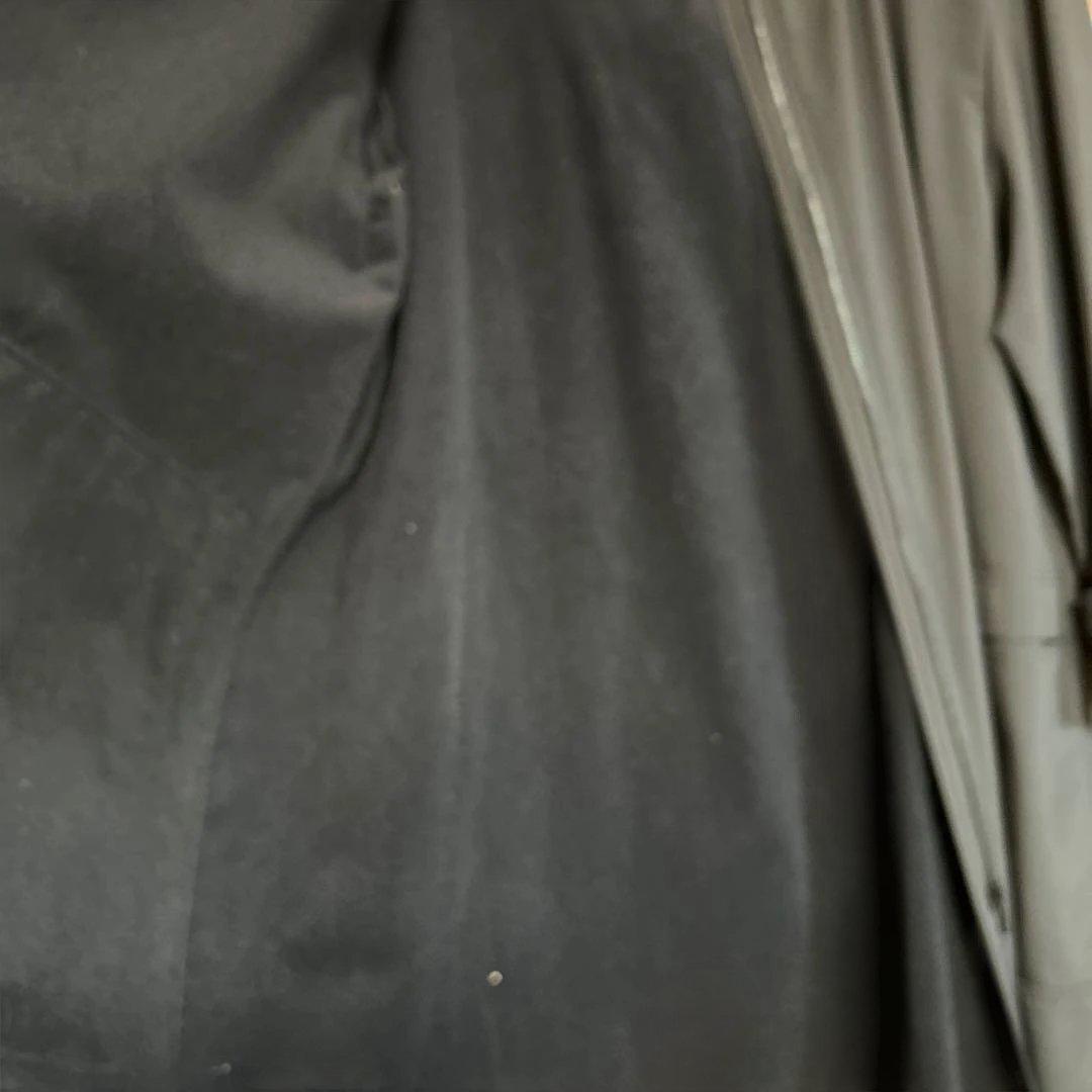 ゆ*り様 トクコ　花柄プリント フード付きジャケット 黒　TOKUKO