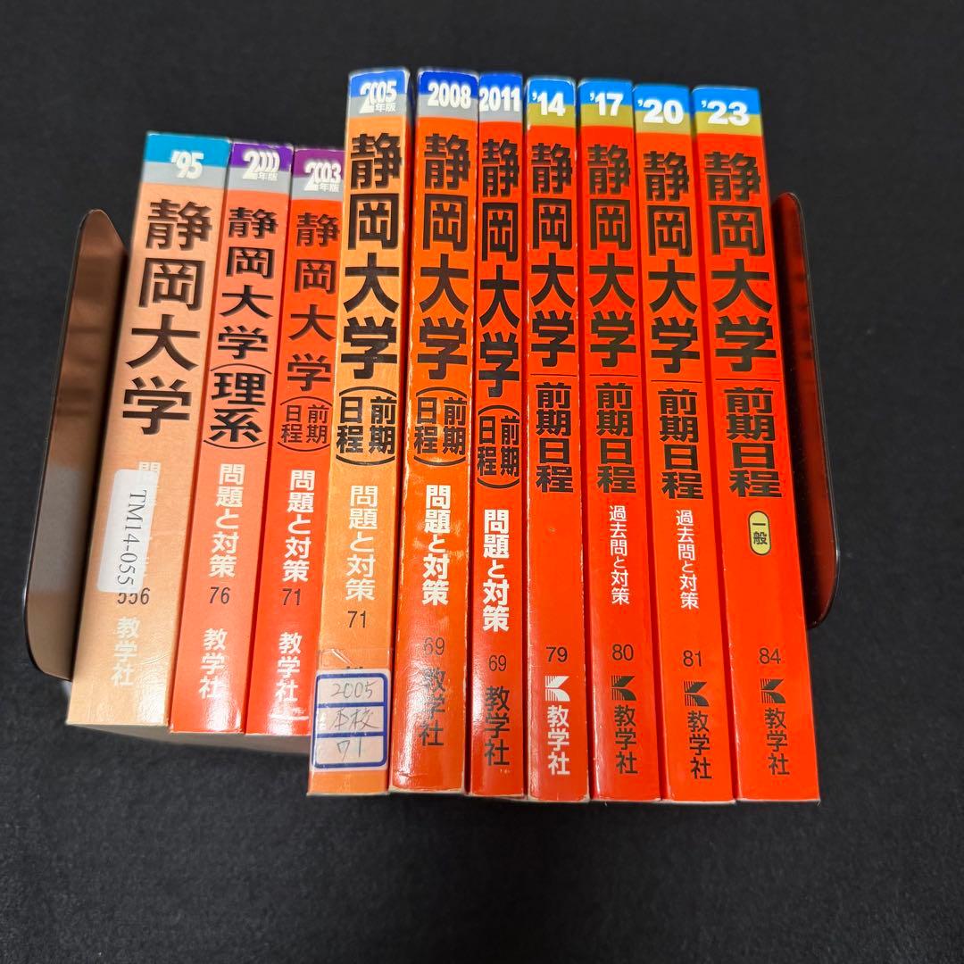 赤本　静岡大学　前期日程　1991年～2022年　30年分