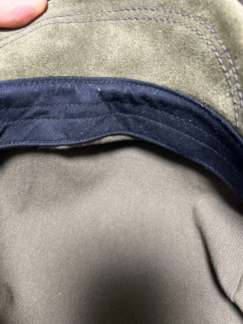 美品　リアルマッコイズ　ジョーマッコイ　レザーキャスケット　スエード