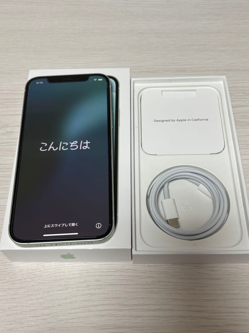 Zoro　iPhone 12 グリーン 本体　中古　スマホ