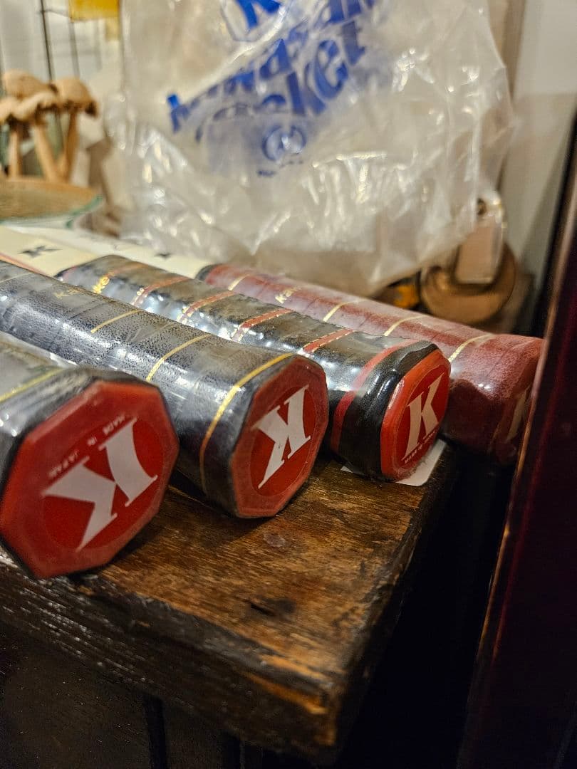 テニス　ラケット　カワサキ　KAWASAKI　レトロ　アンティーク　新品未使用