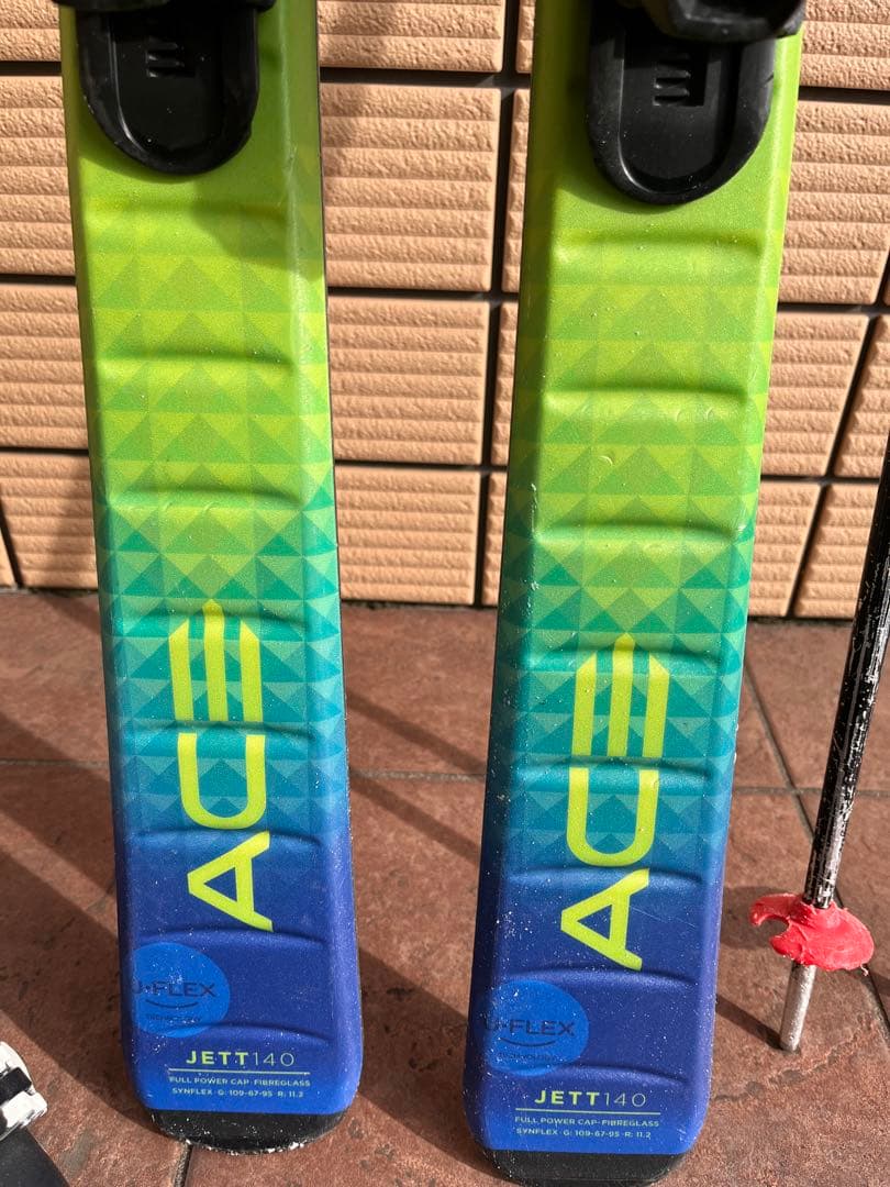 Elan JETT 140 スキー板/K2 伸縮ポール