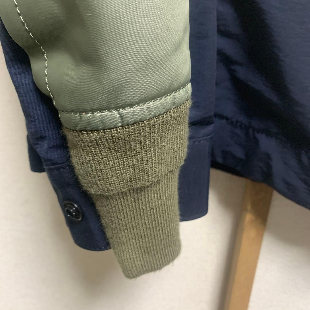 sacai MA-1ジャケット ナイロンツイルミックス　サイズ1