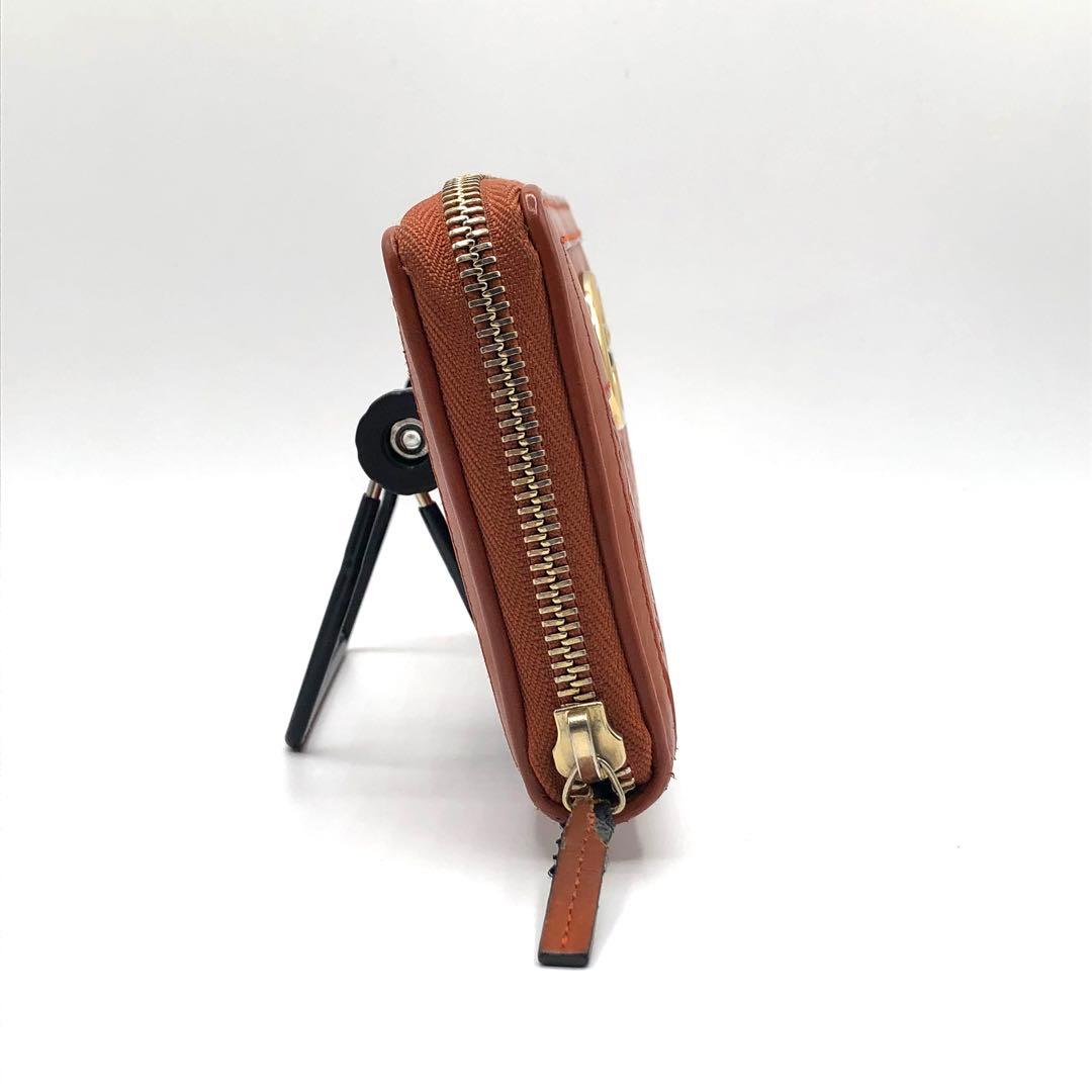 グッチ GG シマ インターロッキング 長財布 ラウンドジップ レザー